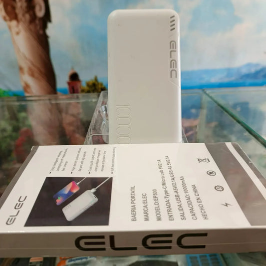 ELEC 10000mAh Power Bank β Fast Charging Portable Charger with Dual USB & Type-C Port