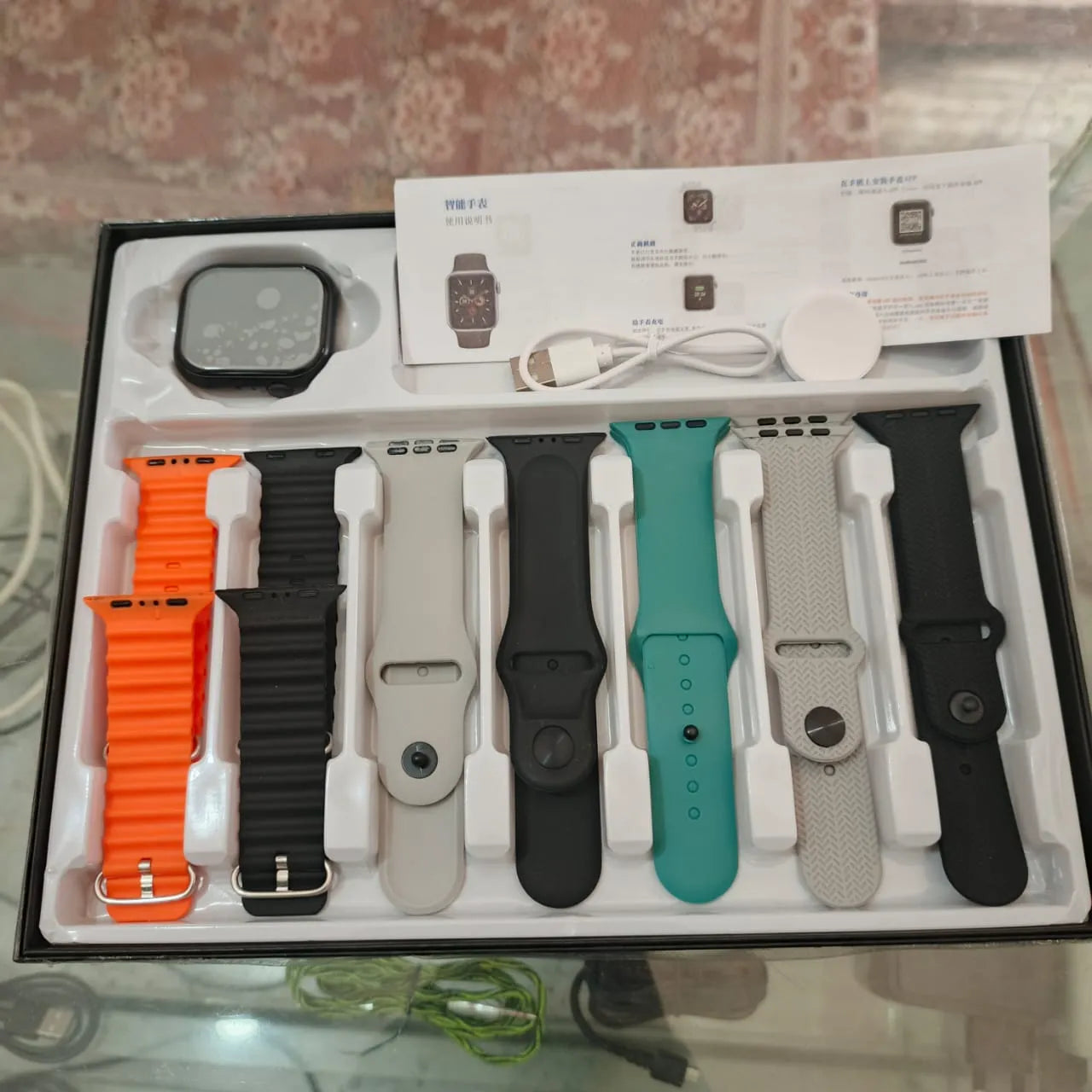 Maixinn Max 54 Smart Watch 10 Series β 2.09" AMOLED Display, Call Function, Fitness Tracker, 7+1 Straps