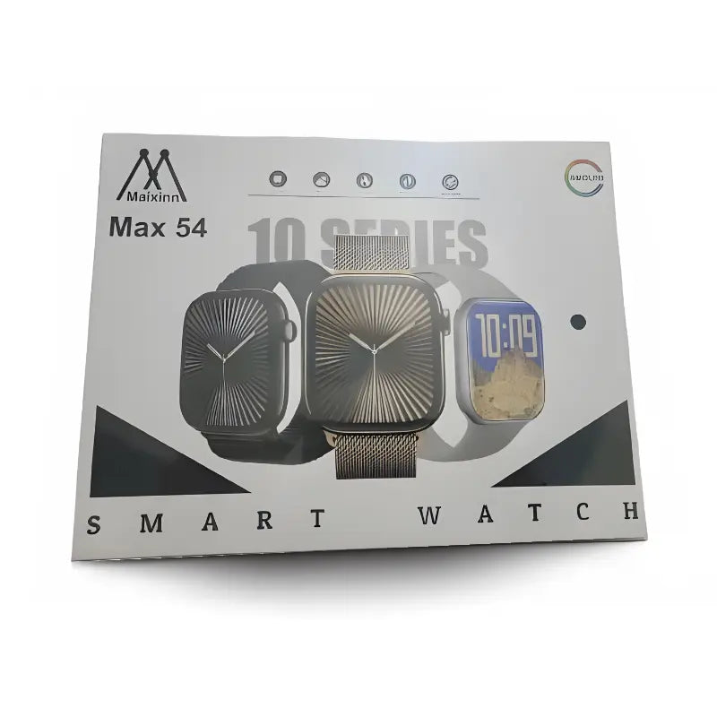 Maixinn Max 54 Smart Watch 10 Series – 2.09" AMOLED Display, Call Function, Fitness Tracker, 7+1 Straps