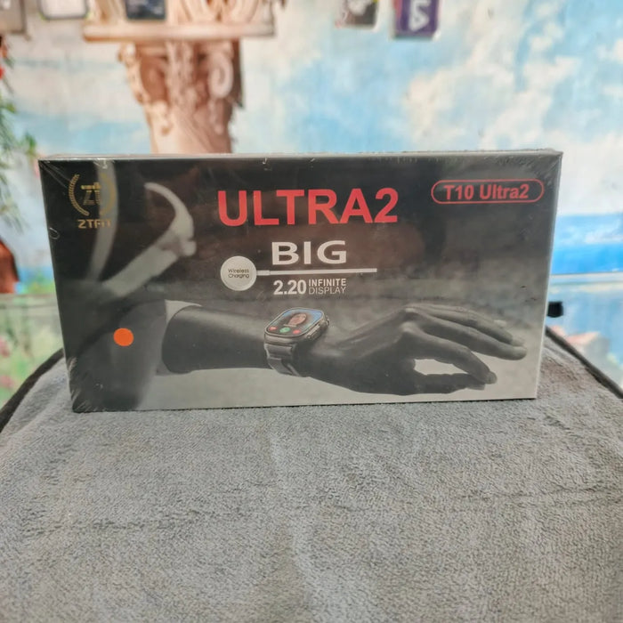 T10 Ultra 2 Smartwatch with 2.20” Infinite Display & Wireless Charging
