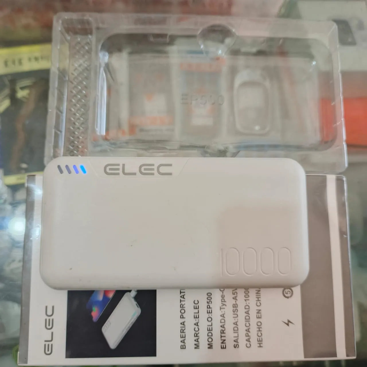 ELEC 10000mAh Power Bank – Fast Charging Portable Charger with Dual USB & Type-C Port