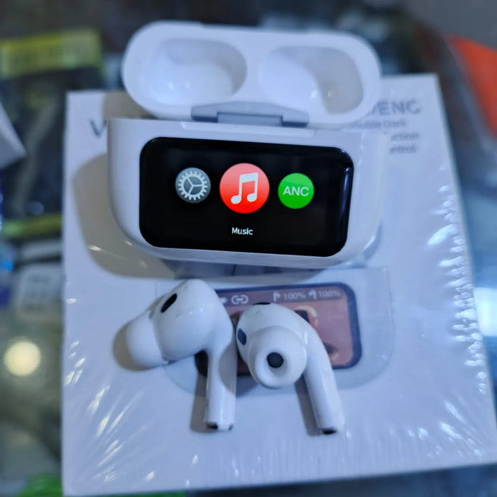 V10 Pro Wireless Earbuds (2nd Gen) with ANC/ENC, Magnetic Charging Case & LED Display